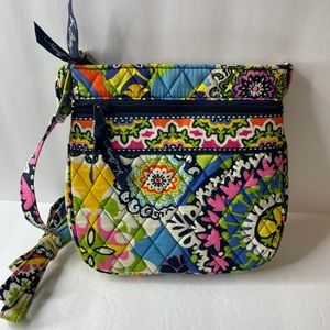 Vera Bradley Triple Zip Hipster RIO Crossbody Bag